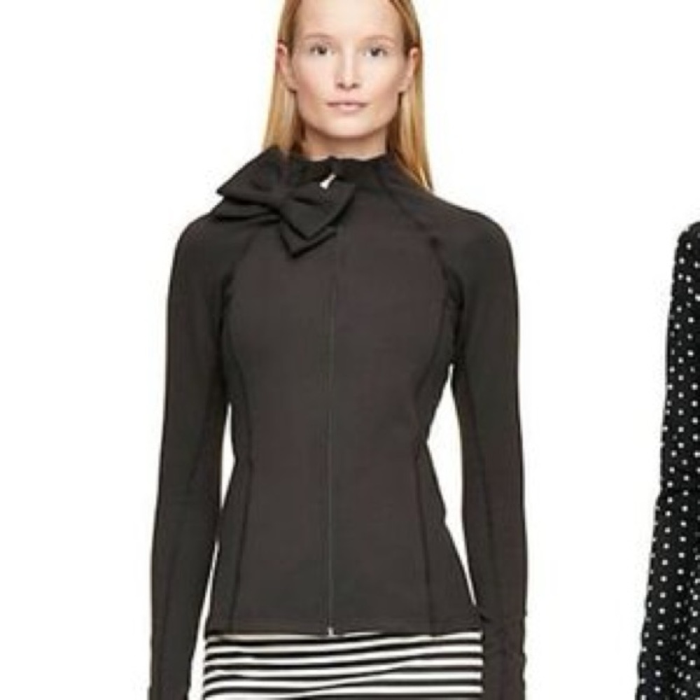 NWT Kate Spade x Beyond Yoga Bow Zip up Jacket - size M